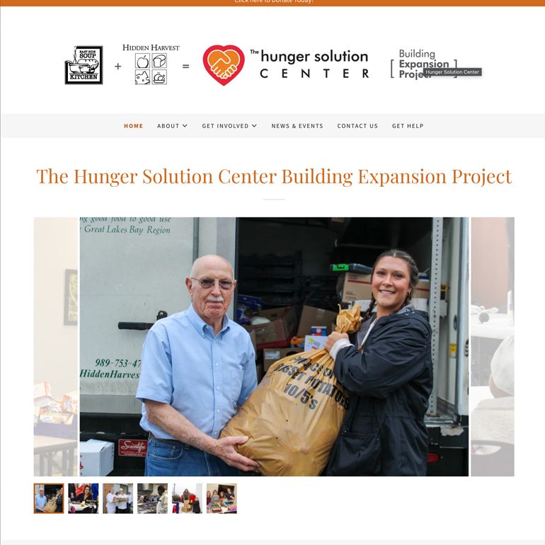 HSC Website screenshot